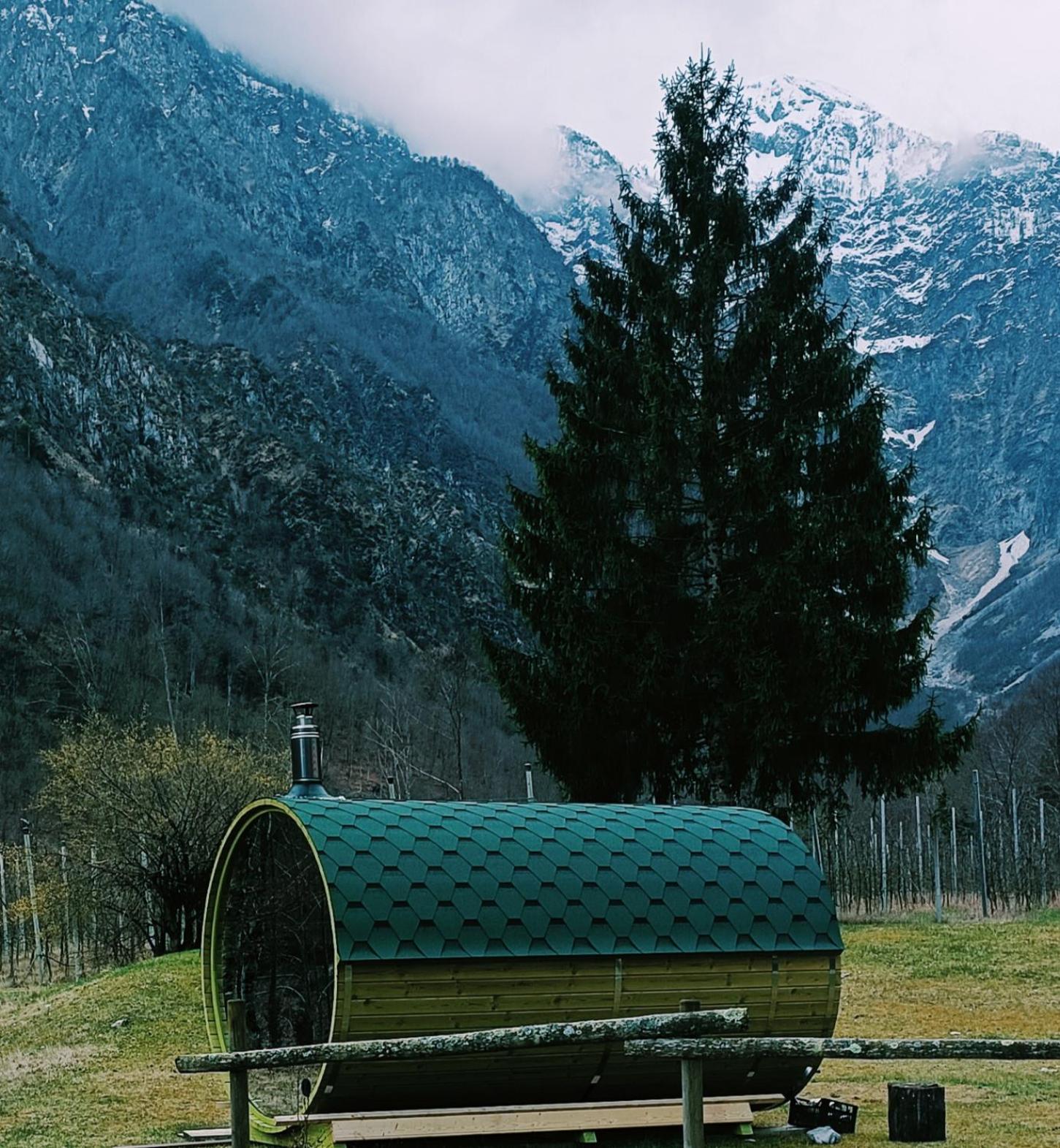 Agriturismo Pian Dei Tass Barcis Eksteriør bilde